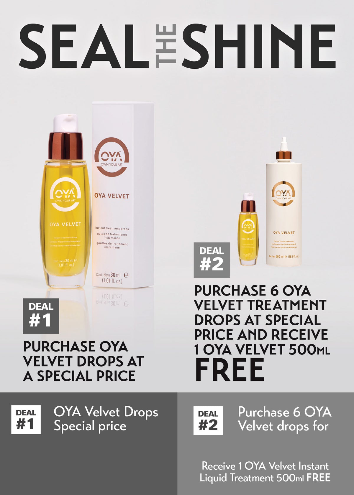OYA Velvet Instant Treatment Drops