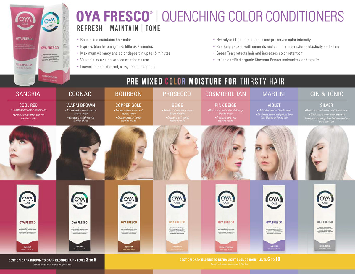 OYA Fresco Quenching Color Conditioner - Azul (200ml / 6.9 fl.oz.) A